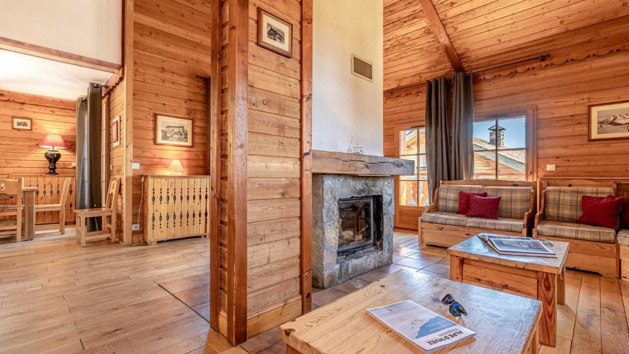 Madame Vacances Les Chalets De L'Altiport Alpe d'Huez Exterior foto