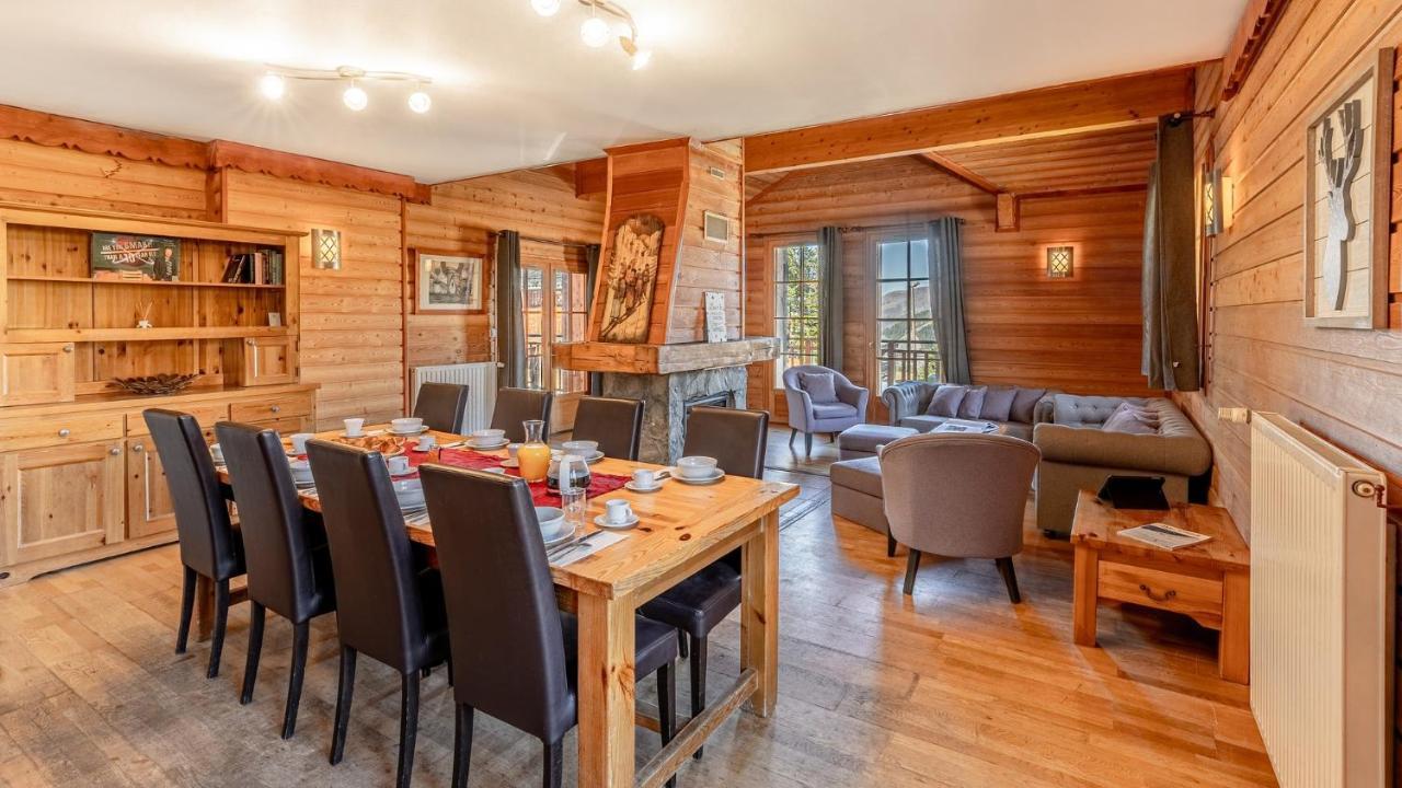Madame Vacances Les Chalets De L'Altiport Alpe d'Huez Exterior foto