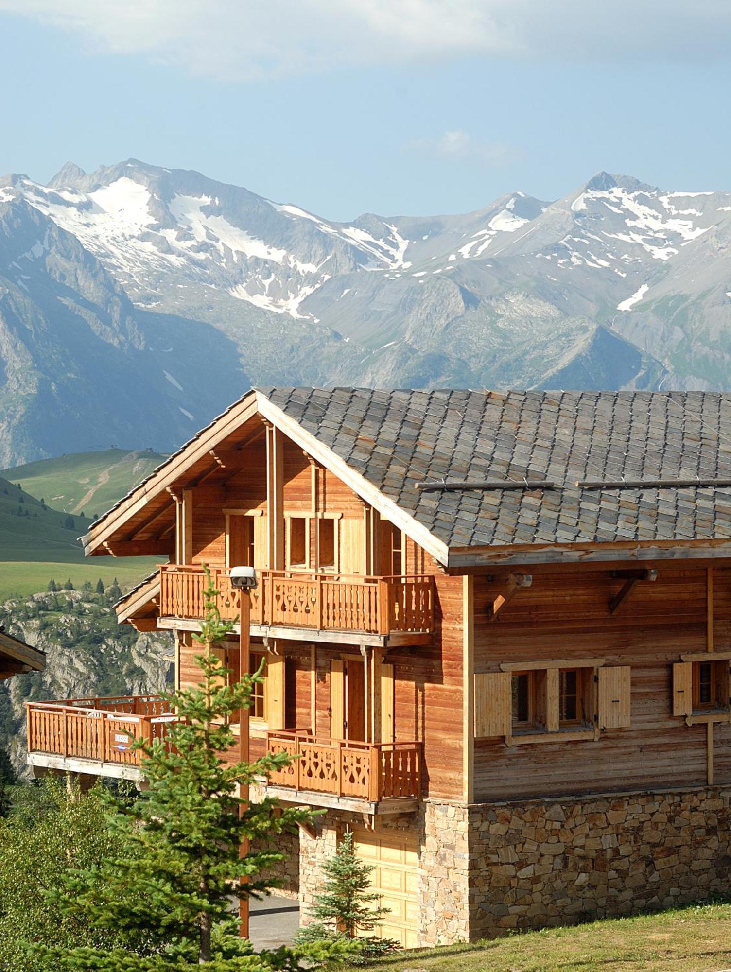 Madame Vacances Les Chalets De L'Altiport Alpe d'Huez Exterior foto